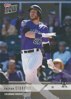 2018 Topps Now Road to Opening Day Colorado Rockies #OD-396 Trevor Story Front