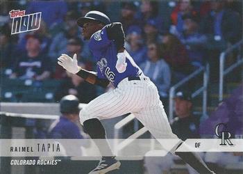 2018 Topps Now Road to Opening Day Colorado Rockies #OD-397 Raimel Tapia Front