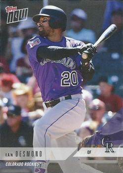 2018 Topps Now Road to Opening Day Colorado Rockies #OD-399 Ian Desmond Front