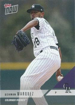 2018 Topps Now Road to Opening Day Colorado Rockies #OD-404 German Marquez Front