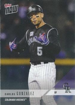 2018 Topps Now Road to Opening Day Colorado Rockies #OD-406 Carlos Gonzalez Front