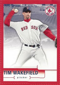 2005 Upper Deck McDonald's Boston Red Sox 2004 World Champions #3 Tim Wakefield Front
