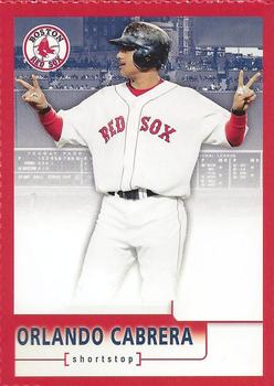 2005 Upper Deck McDonald's Boston Red Sox 2004 World Champions #15 Orlando Cabrera Front