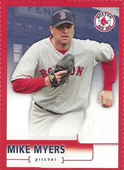 2005 Upper Deck McDonald's Boston Red Sox 2004 World Champions #24 Mike Myers Front