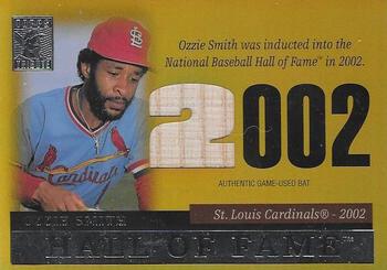 2004 Topps Tribute HOF - Relics Gold #TR-OS Ozzie Smith Front