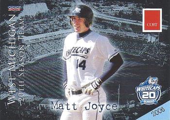 2013 Choice West Michigan Whitecaps 20th Season #07 Matt Joyce Front