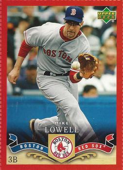 2007 Upper Deck Boston Globe Red Sox #8 Mike Lowell Front