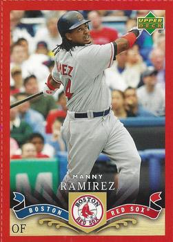 2007 Upper Deck Boston Globe Red Sox #13 Manny Ramirez Front