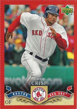 2007 Upper Deck Boston Globe Red Sox #15 Coco Crisp Front