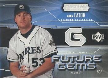 2004 Upper Deck Diamond Collection All-Star Lineup - Future Gems Jersey #FG-AE Adam Eaton Front