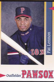 1995 Pawtucket Red Sox #22 Pat Lennon Front