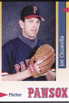 1995 Pawtucket Red Sox #32 Joe Ciccarella Front