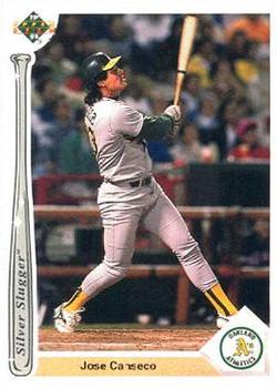 1991 Upper Deck - Silver Sluggers #SS4 Jose Canseco Front