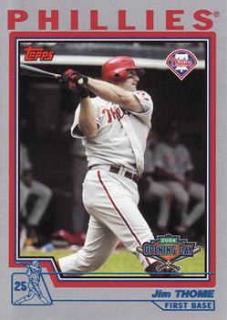 2004 Topps Opening Day #1 Jim Thome Front