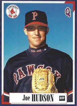 1998 Blueline Q-Cards Pawtucket Red Sox #15 Joe Hudson Front