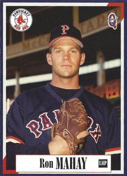 1998 Blueline Q-Cards Pawtucket Red Sox #19 Ron Mahay Front