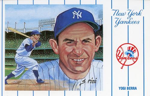 1991 Historic Limited Editions 1961 New York Yankees (Series 1) #1 Yogi Berra Front