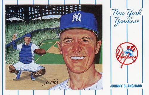 1991 Historic Limited Editions 1961 New York Yankees (Series 1) #7 Johnny Blanchard Front