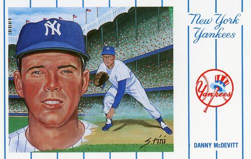1991 Historic Limited Editions 1961 New York Yankees (Series 2) #3 Danny McDevitt Front