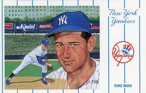 1991 Historic Limited Editions 1961 New York Yankees (Series 3) #5 Duke Maas Front