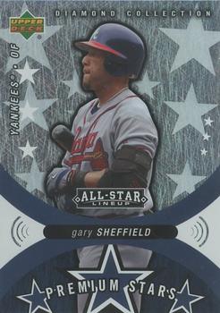 2004 Upper Deck Diamond Collection All-Star Lineup - Premium Stars #PS-GS Gary Sheffield Front