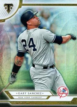 2018 Topps Triple Threads #23 Gary Sanchez Front