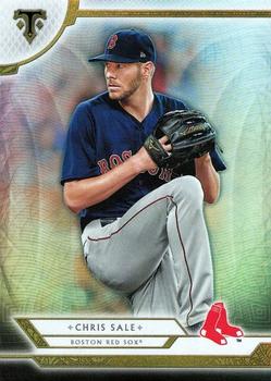 2018 Topps Triple Threads #33 Chris Sale Front