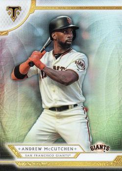 2018 Topps Triple Threads #37 Andrew McCutchen Front