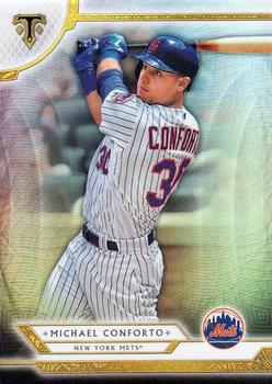 2018 Topps Triple Threads #40 Michael Conforto Front