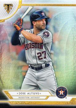 2018 Topps Triple Threads #41 Jose Altuve Front