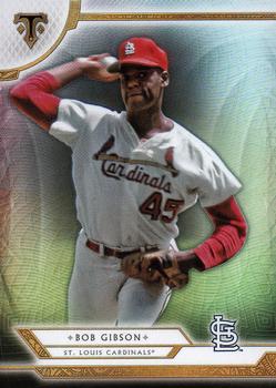 2018 Topps Triple Threads #87 Bob Gibson Front