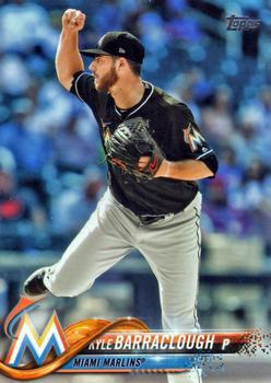 2018 Topps Update #US15 Kyle Barraclough Front