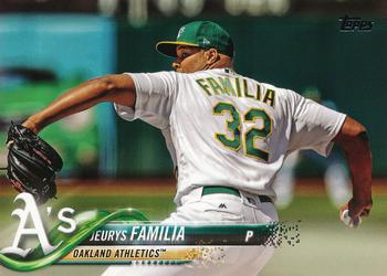 2018 Topps Update #US20 Jeurys Familia Front