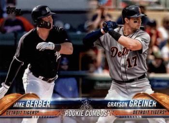 2018 Topps Update #US36 Mike Gerber / Grayson Greiner Front