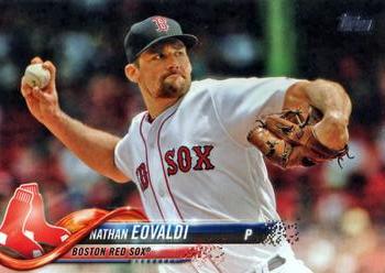 2018 Topps Update #US51 Nathan Eovaldi Front