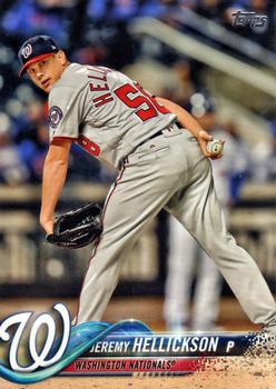 2018 Topps Update #US92 Jeremy Hellickson Front