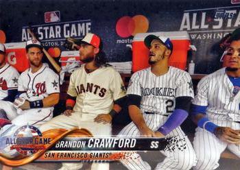 2018 Topps Update #US132 Brandon Crawford Front