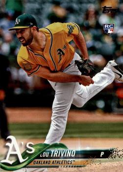 2018 Topps Update #US144 Lou Trivino Front