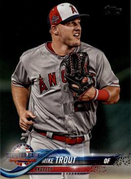 2018 Topps Update #US176 Mike Trout Front