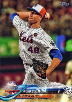 2018 Topps Update #US177 Jacob deGrom Front