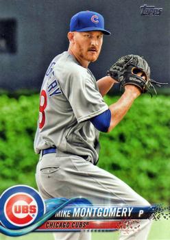 2018 Topps Update #US190 Mike Montgomery Front
