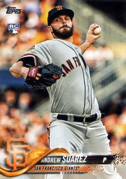 2018 Topps Update #US261 Andrew Suarez Front