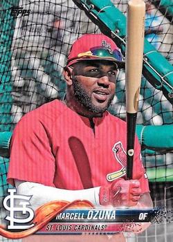 2018 Topps Update #US73 Marcell Ozuna Front