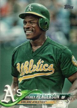 2018 Topps Update #US121 Rickey Henderson Front