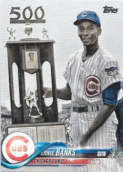 2018 Topps Update #US157 Ernie Banks Front
