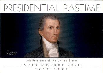 2004 Topps - Presidential Pastime #PP5 James Monroe Front