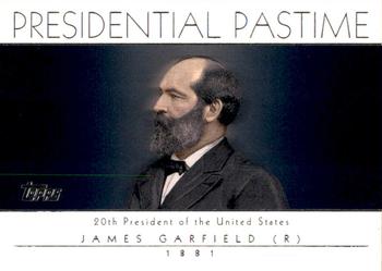 2004 Topps - Presidential Pastime #PP20 James Garfield Front