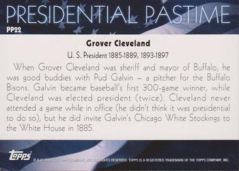 2004 Topps - Presidential Pastime #PP22 Grover Cleveland Back