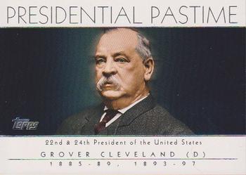 2004 Topps - Presidential Pastime #PP22 Grover Cleveland Front