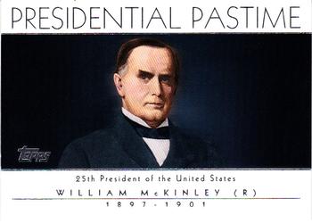 2004 Topps - Presidential Pastime #PP24 William McKinley Front